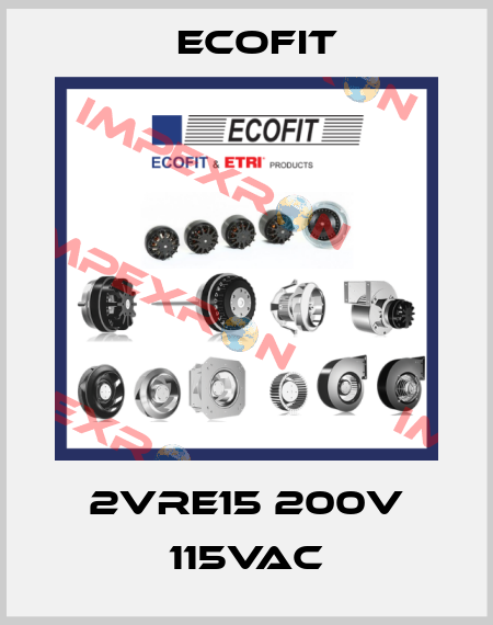 2VRE15 200V 115VAC Ecofit
