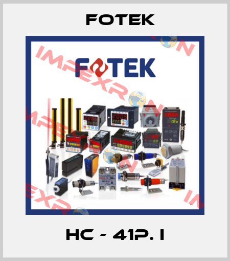 HC - 41P. I Fotek