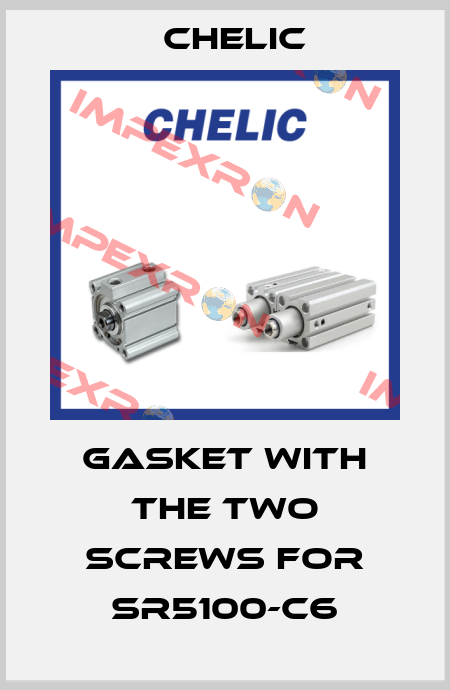 gasket with the two screws for SR5100-C6 Chelic