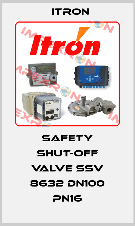 Safety shut-off valve SSV 8632 DN100 PN16 Itron