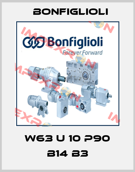 W63 U 10 P90 B14 B3 Bonfiglioli