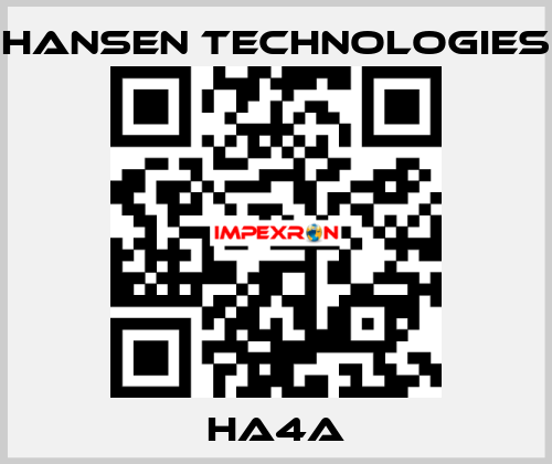 HA4A HANSEN TECHNOLOGIES
