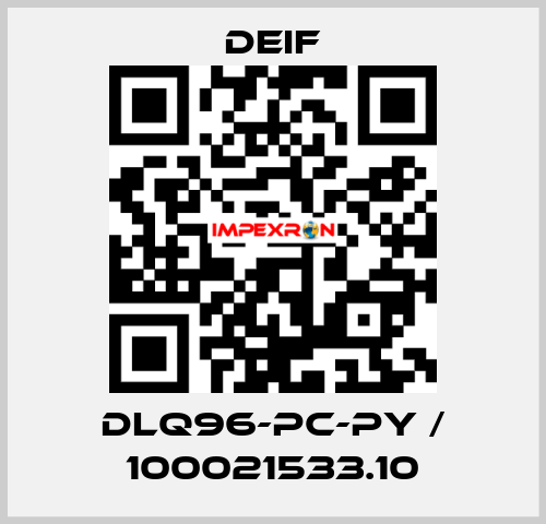 DLQ96-pc-PY / 100021533.10 Deif