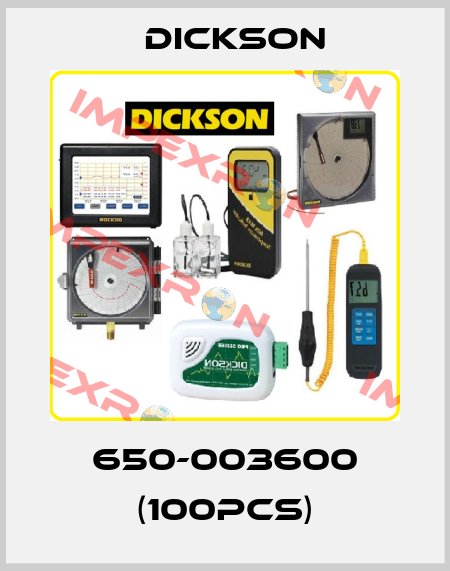 650-003600 (100pcs) Dickson