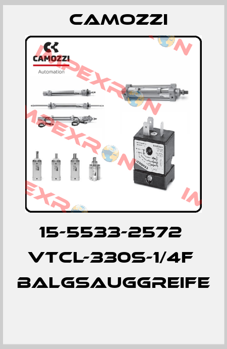 15-5533-2572  VTCL-330S-1/4F  BALGSAUGGREIFE  Camozzi