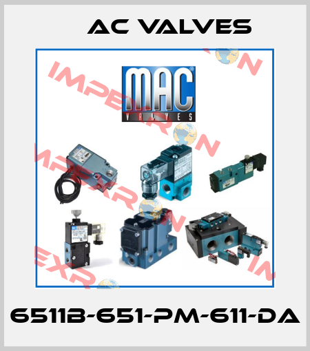 6511B-651-PM-611-DA МAC Valves
