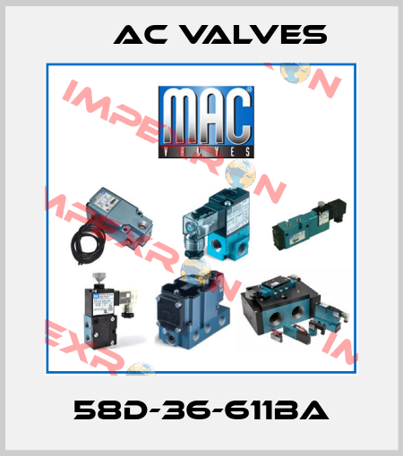 58D-36-611BA МAC Valves