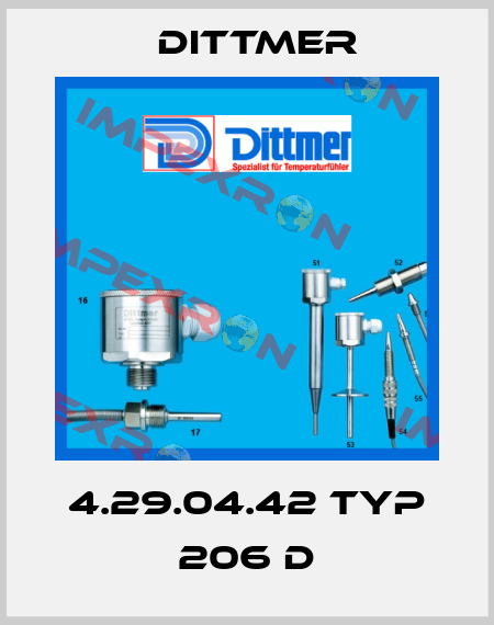 4.29.04.42 Typ 206 d Dittmer