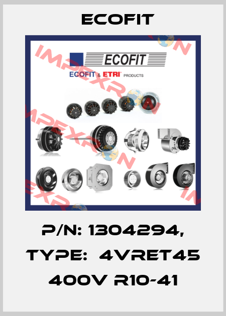 P/N: 1304294, Type:  4VREt45 400V R10-41 Ecofit