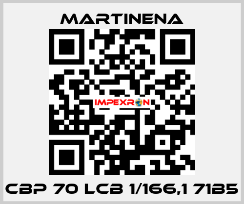 CBP 70 LCB 1/166,1 71B5 Martinena
