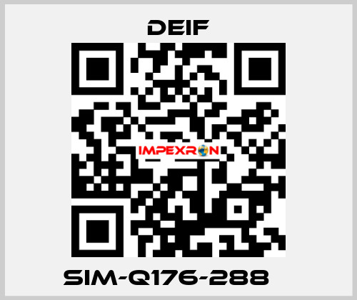  	  SIM-Q176-288В АС Deif