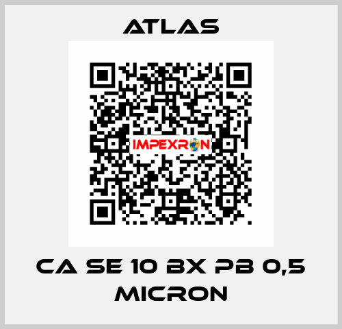 CA SE 10 BX PB 0,5 MICRON Atlas