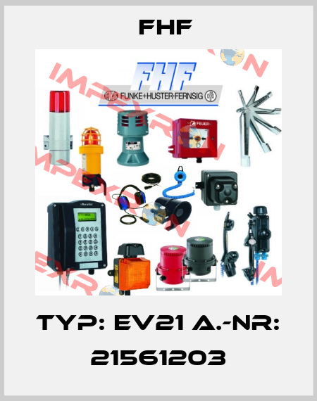 Typ: EV21 A.-Nr: 21561203 FHF