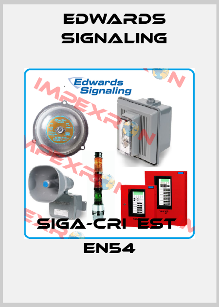 SIGA-CRI  EST  EN54 Edwards Signaling