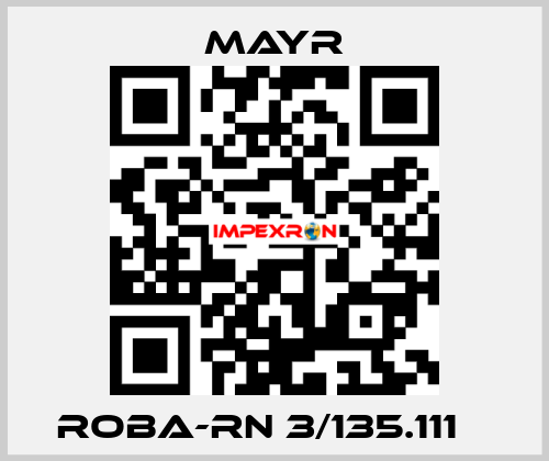  ROBA-RN 3/135.111    Mayr