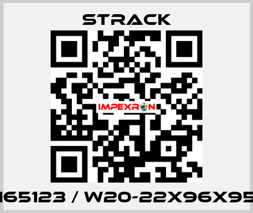 165123 / W20-22X96X95 Strack