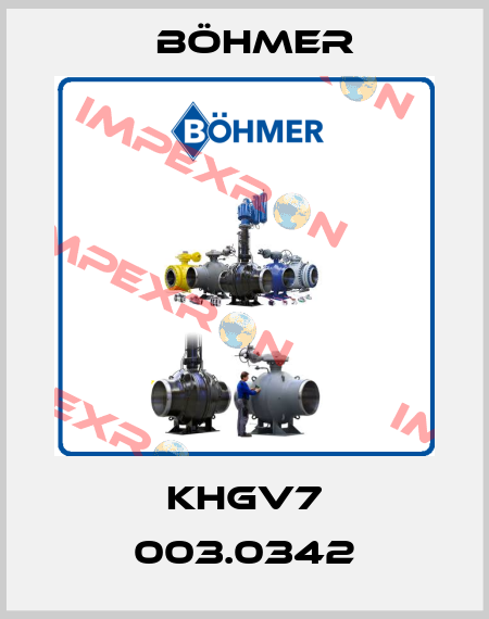 KHGV7 003.0342 Böhmer