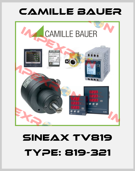 SINEAX TV819 Type: 819-321 Camille Bauer