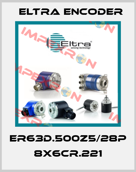 ER63D.500Z5/28P 8X6CR.221 Eltra Encoder