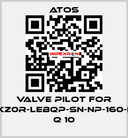 valve pilot for DLKZ0R-LEBQP-SN-NP-160-L81 Q 10 Atos
