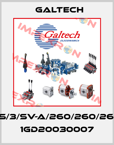 2SF-IS/3/SV-A/260/260/260/N-G 1GD20030007 Galtech