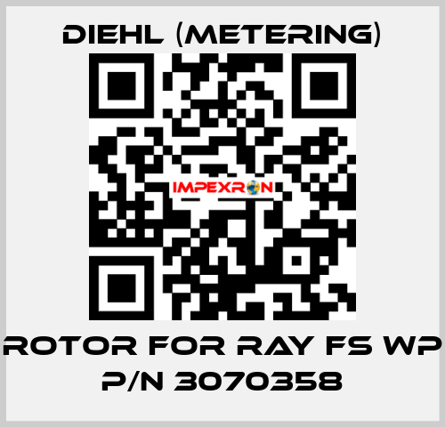 rotor for RAY FS WP p/n 3070358 Diehl (Metering)