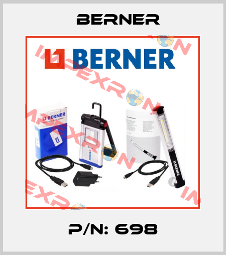 P/N: 698 Berner
