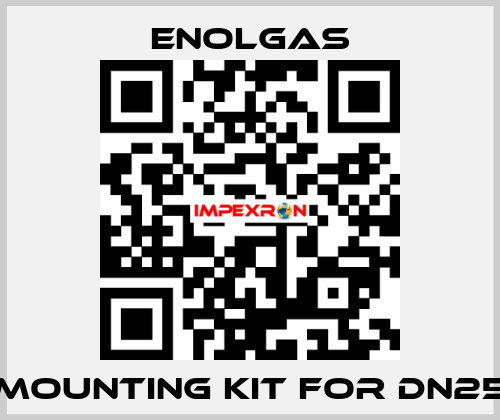 mounting kit for DN25 Enolgas
