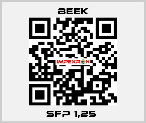 SFP 1,25  Beek