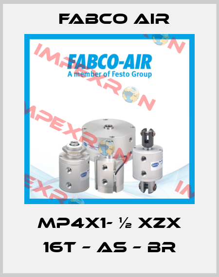 MP4X1- ½ XZX 16T – AS – BR Fabco Air