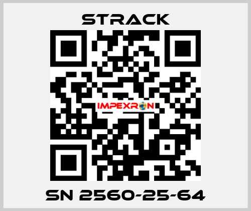 SN 2560-25-64 Strack