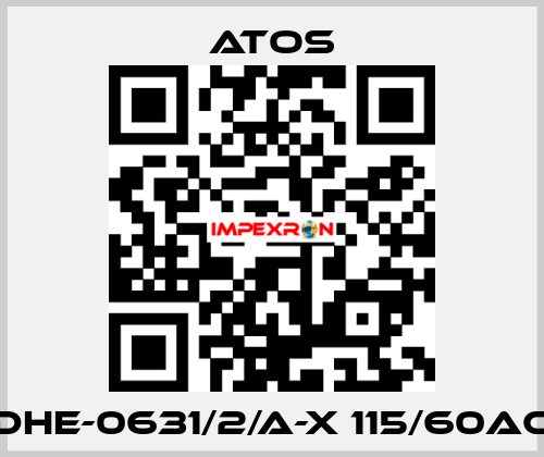 DHE-0631/2/A-X 115/60AC Atos