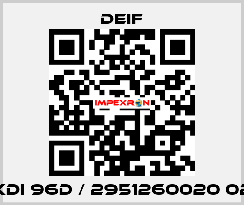 XDi 96D / 2951260020 02 Deif