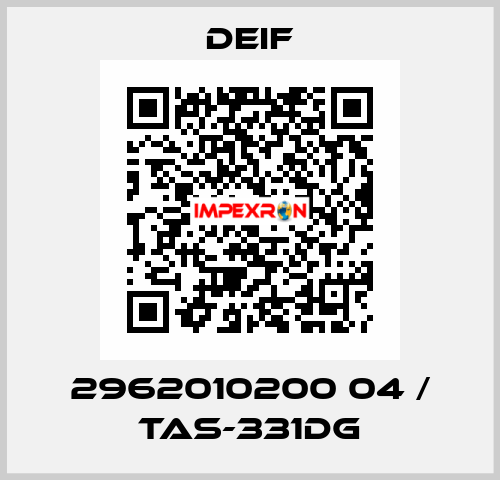 2962010200 04 / TAS-331DG Deif