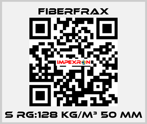 S RG:128 KG/M³ 50 MM Fiberfrax