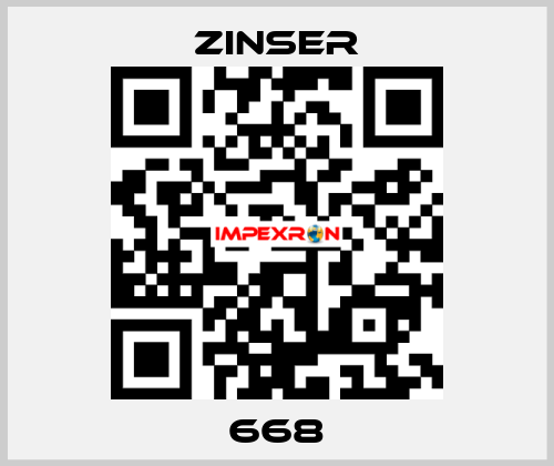 668 Zinser