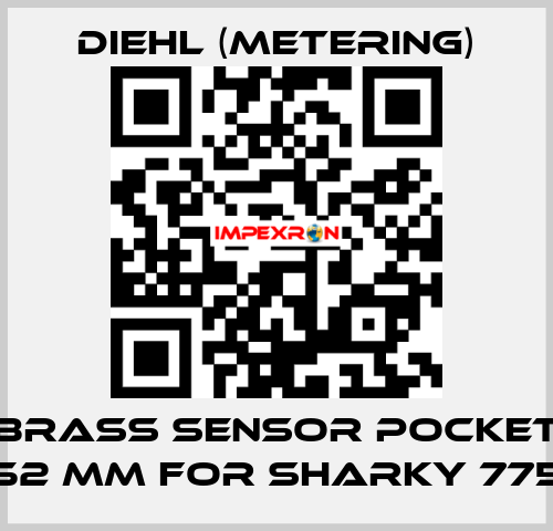 Brass sensor pocket 52 mm for SHARKY 775 Diehl (Metering)