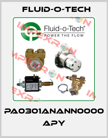 PA0301ANANN0000 APY Fluid-O-Tech