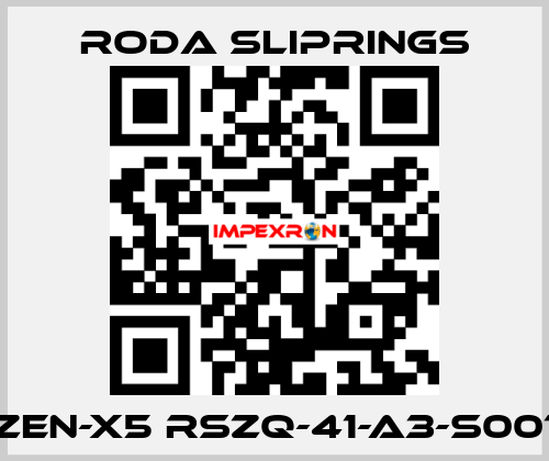 ZEN-X5 RSZQ-41-A3-S001 Roda Sliprings