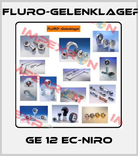 GE 12 EC-NIRO FLURO-Gelenklager