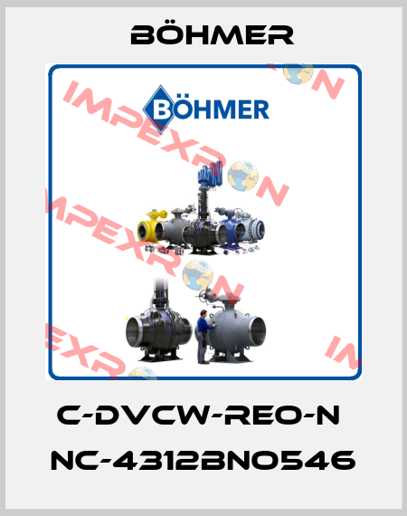 C-DVCW-Reo-N  NC-4312BNO546 Böhmer