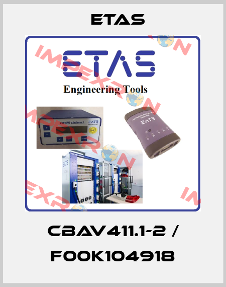 CBAV411.1-2 / F00K104918 Etas