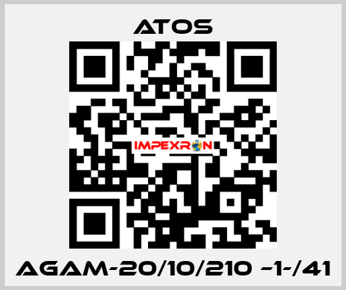 AGAM-20/10/210 –1-/41 Atos