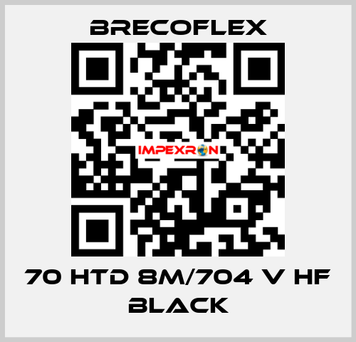 70 HTD 8M/704 V HF Black Brecoflex