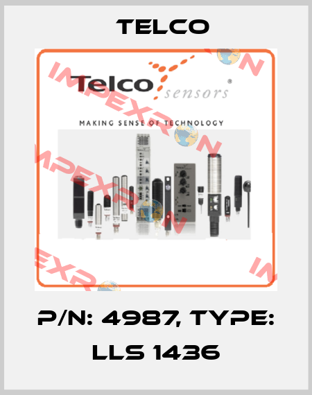 p/n: 4987, Type: LLS 1436 Telco