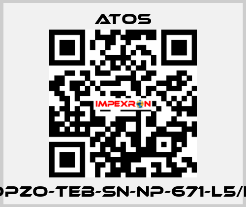 DPZO-TEB-SN-NP-671-L5/E Atos