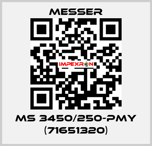 MS 3450/250-PMY (71651320) Messer