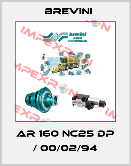 AR 160 NC25 DP / 00/02/94 Brevini