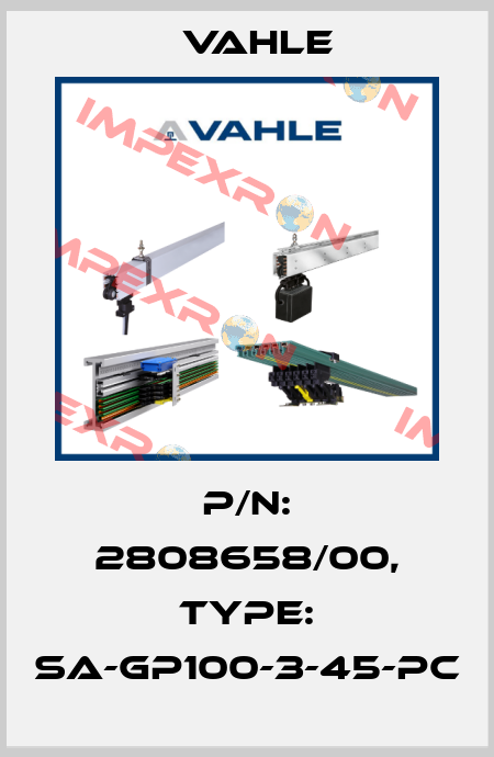 P/n: 2808658/00, Type: SA-GP100-3-45-PC Vahle