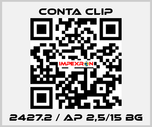 2427.2 / AP 2,5/15 BG Conta Clip